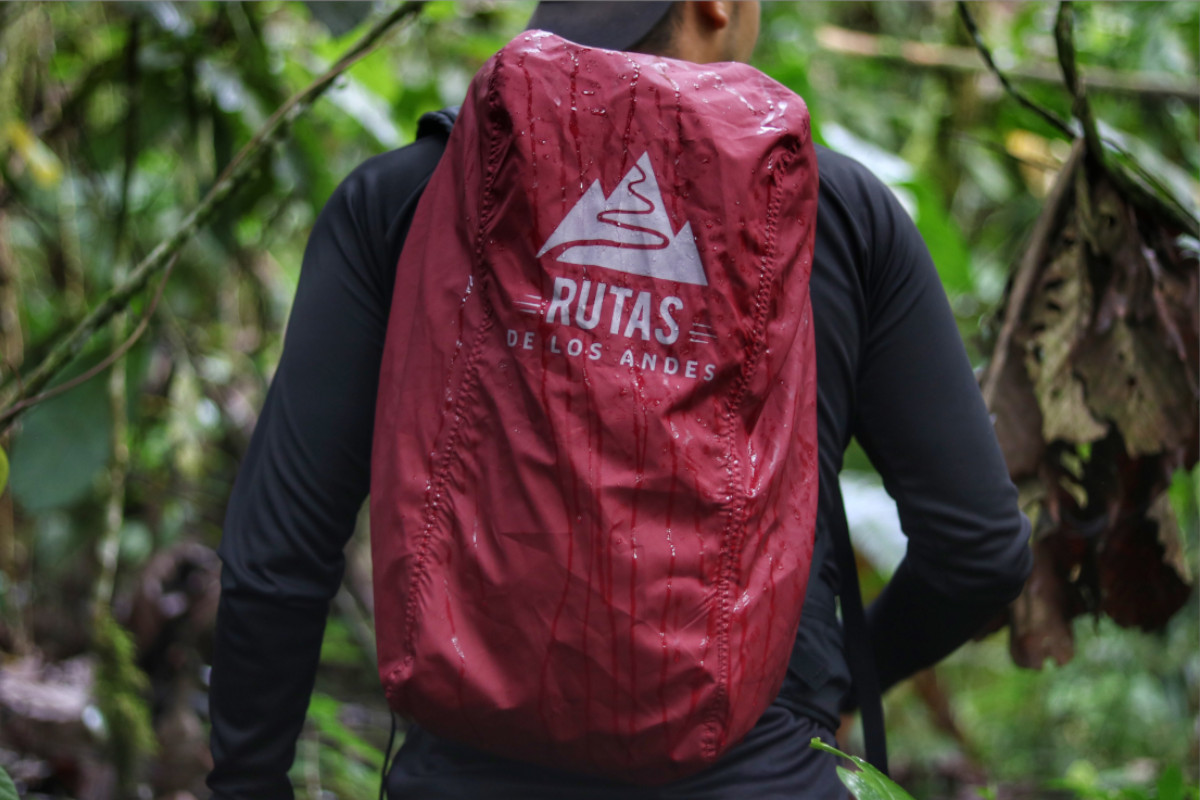 Rain cover o Cubre Bolso para senderismo impermeable