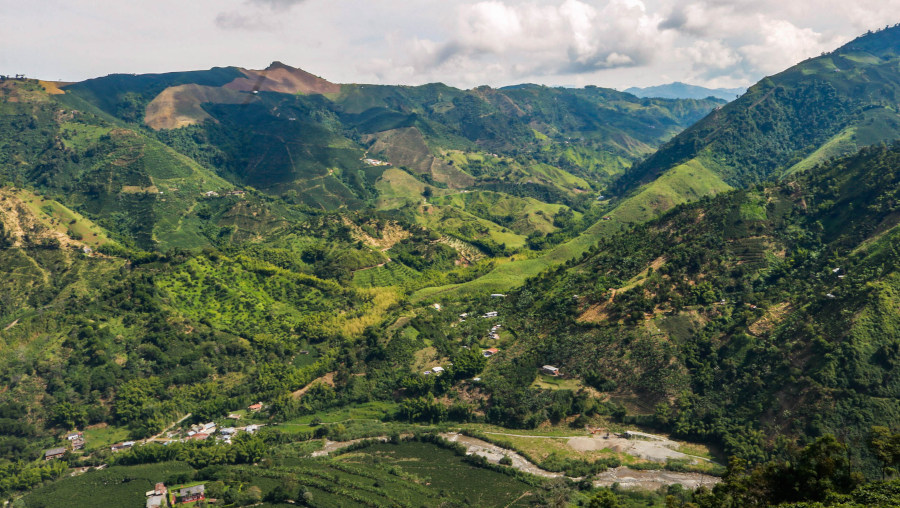 Foto de las montañas