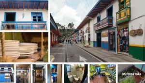 Fachada tradicional del Hostal La Casa de Lili