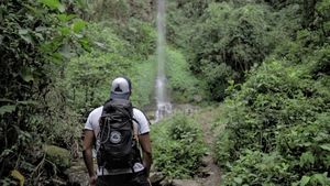 Cascada Los Chorros en la ruta de senderismo a La Pastora, Pereira