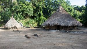 Pueblo Kogui en el Tayrona