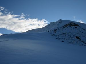 Progresión en glaciar encordados